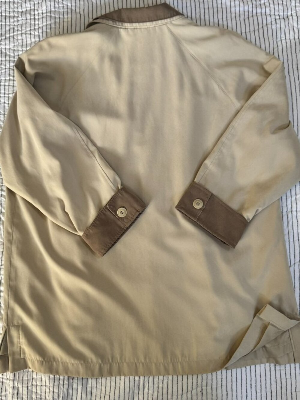 London Fog Men’s XL Tan Commuter Jacket. Machine Washable. - Picture 4 of 11